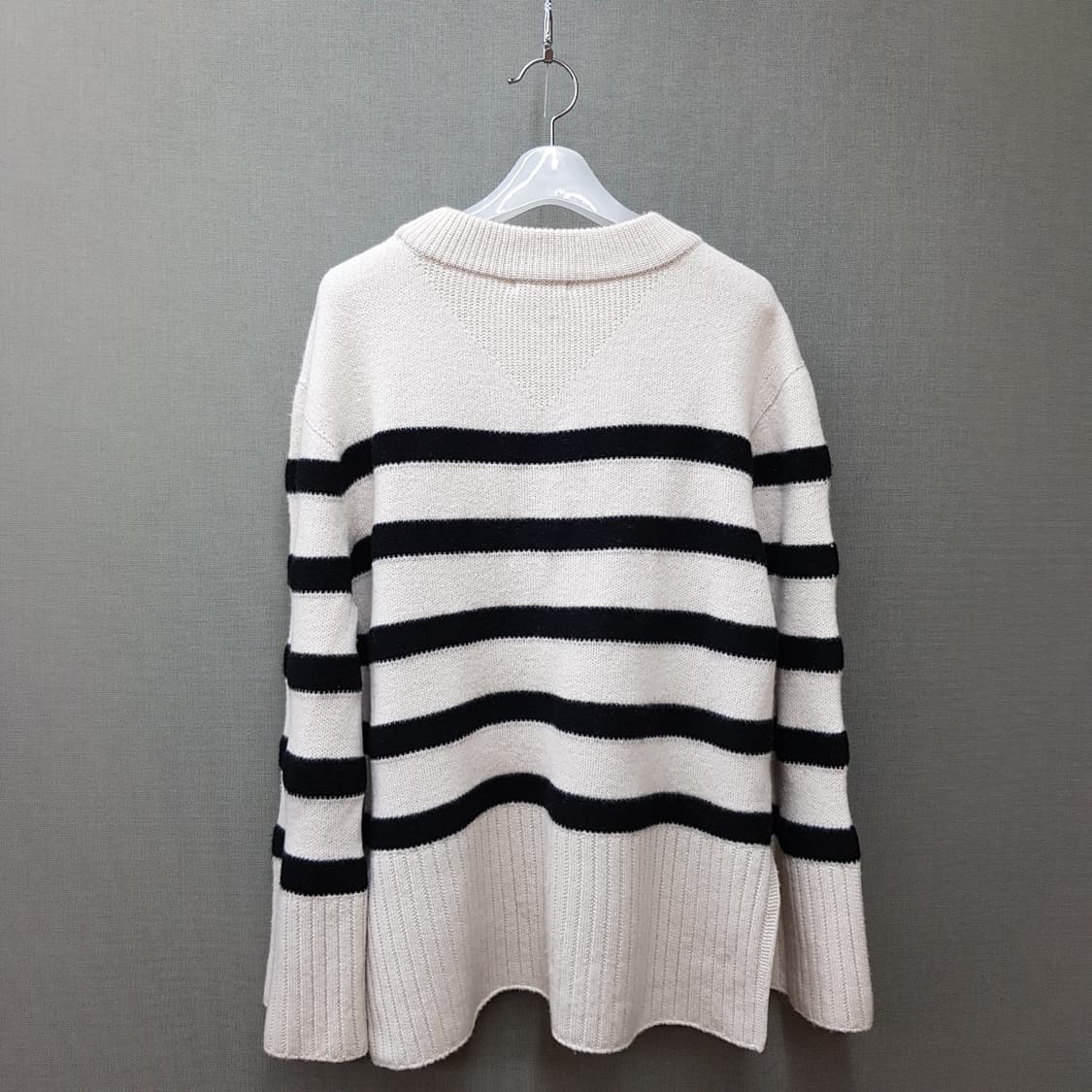 한섬 시스템 2021 루즈핏 스프라이트 니트 F사이즈 상품이미지5