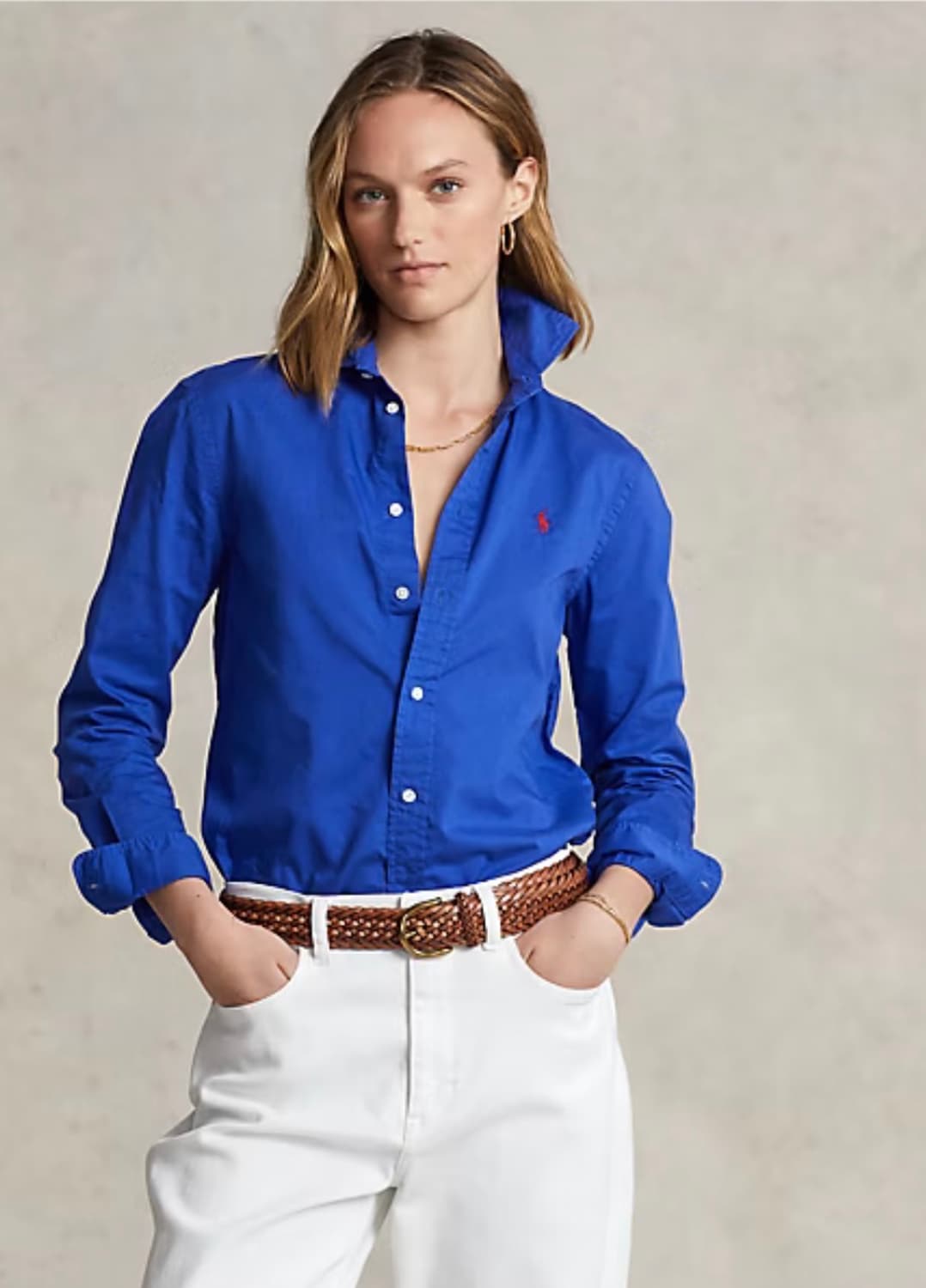 [Polo Ralph Lauren] 폴로 릴렉스핏 코튼 트윌 셔츠 상품이미지1