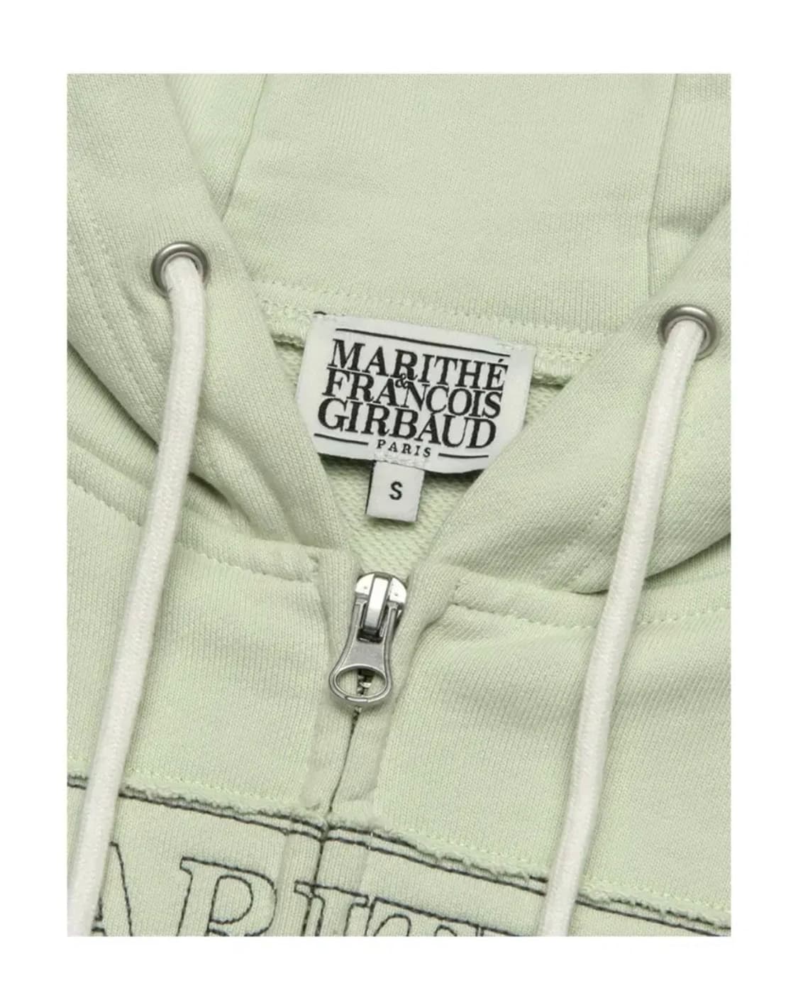 마리떼프랑소와저버 로고 크롭 후드집업 S 상품이미지4