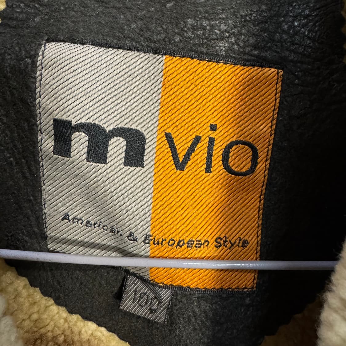 Mvio 양가죽 무스탕 자켓 상품이미지4