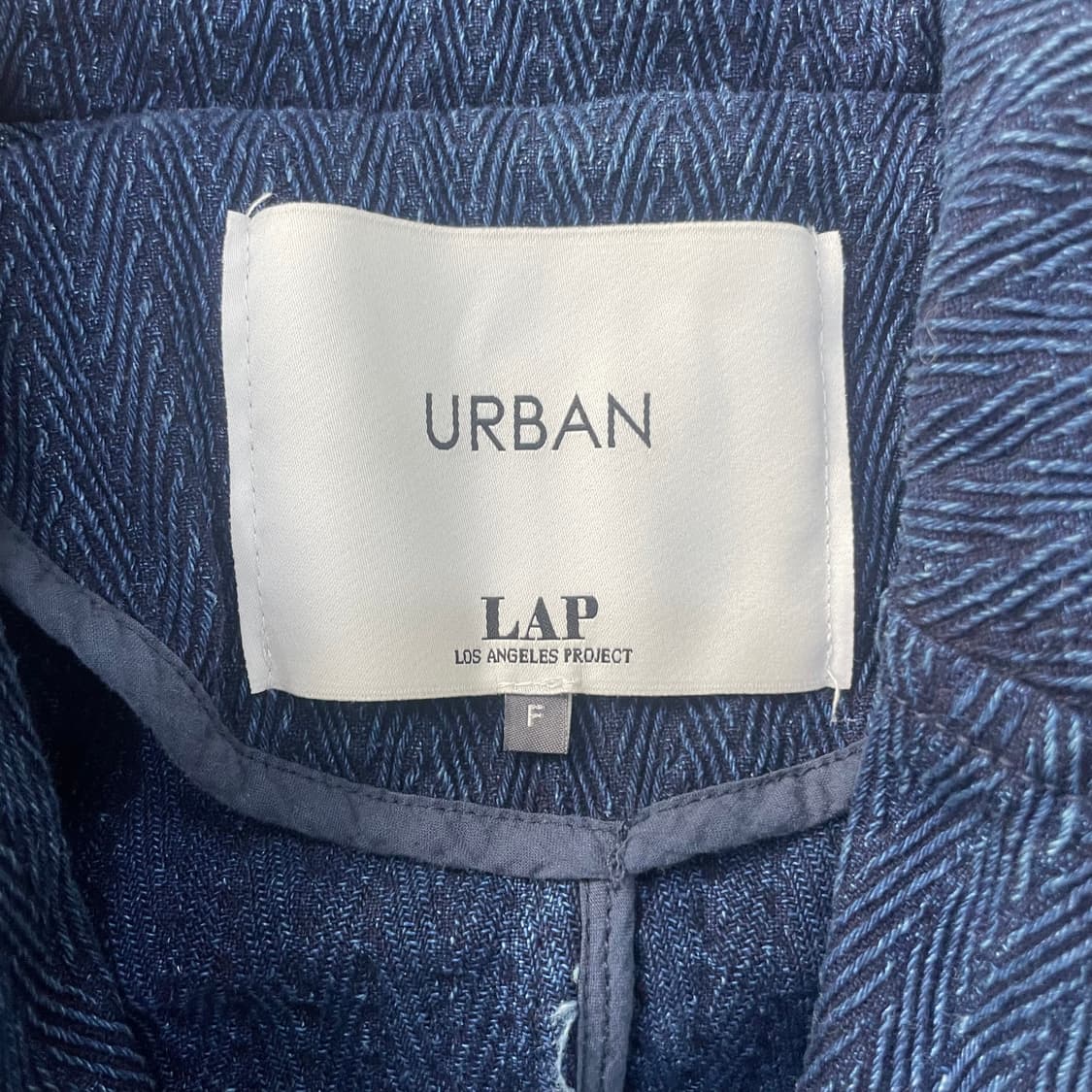 F 어반랩 데님 롱 코트 자켓 0303S1 상품이미지2