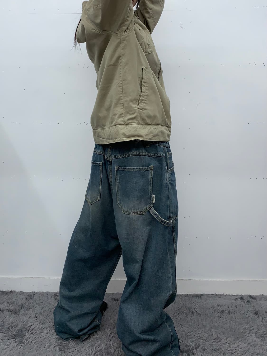 오버핏 카펜터 데님  상품이미지6