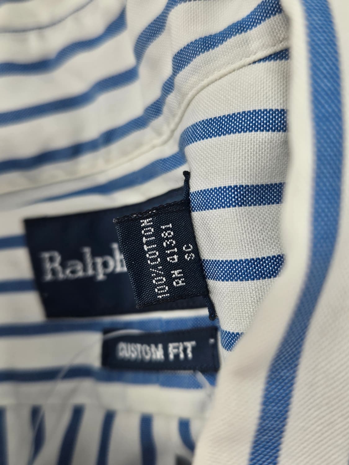 폴로랄프로렌 스트라이프 하프 반팔 셔츠 ( 40 ) / 11921 상품이미지8