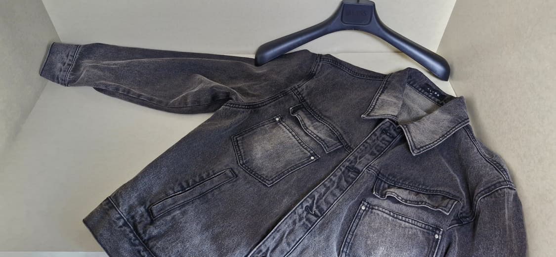 알리스 데님 트러커 자켓(L) 상품이미지4