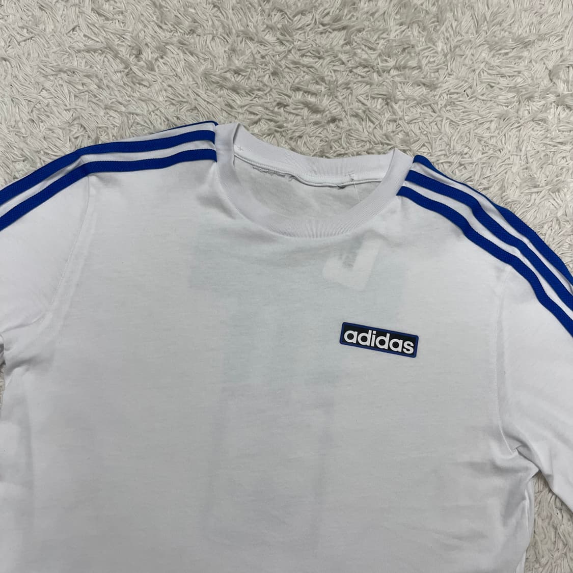 Adidas blue color block t-shirt 상품이미지6