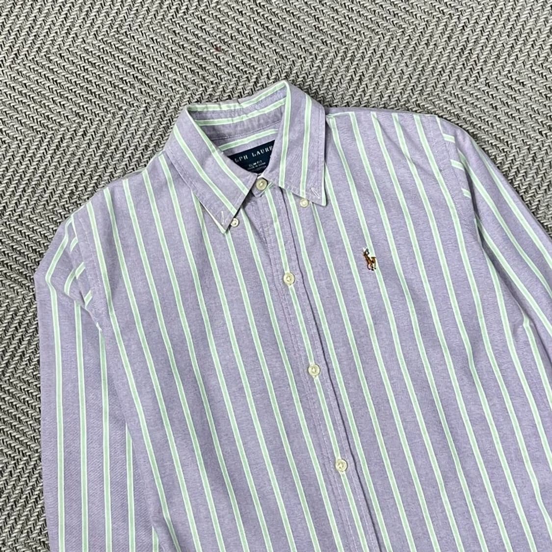 랄프로렌 슬림핏 스트라이프 셔츠 v0675 상품이미지3