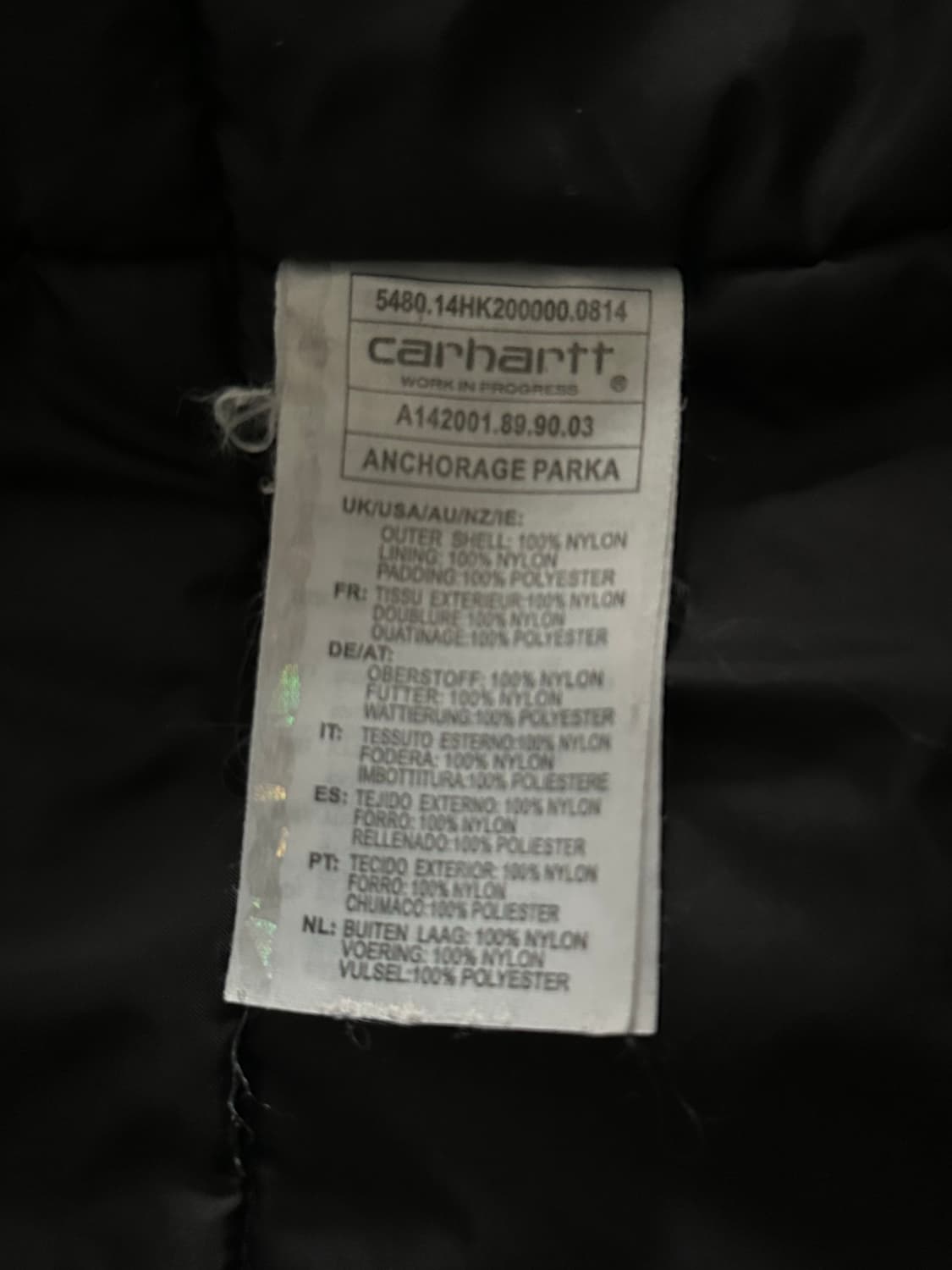 Carhartt WIP 앵커리지 파카 M~L 상품이미지4