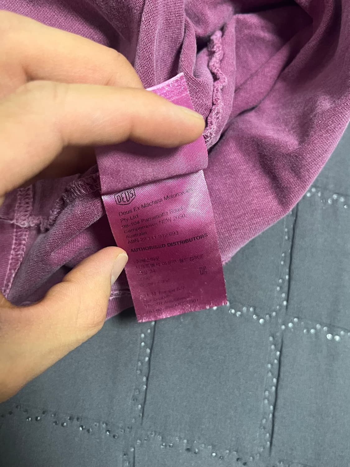 데우스 엑스 마키나 피그먼트 반팔 상품이미지6