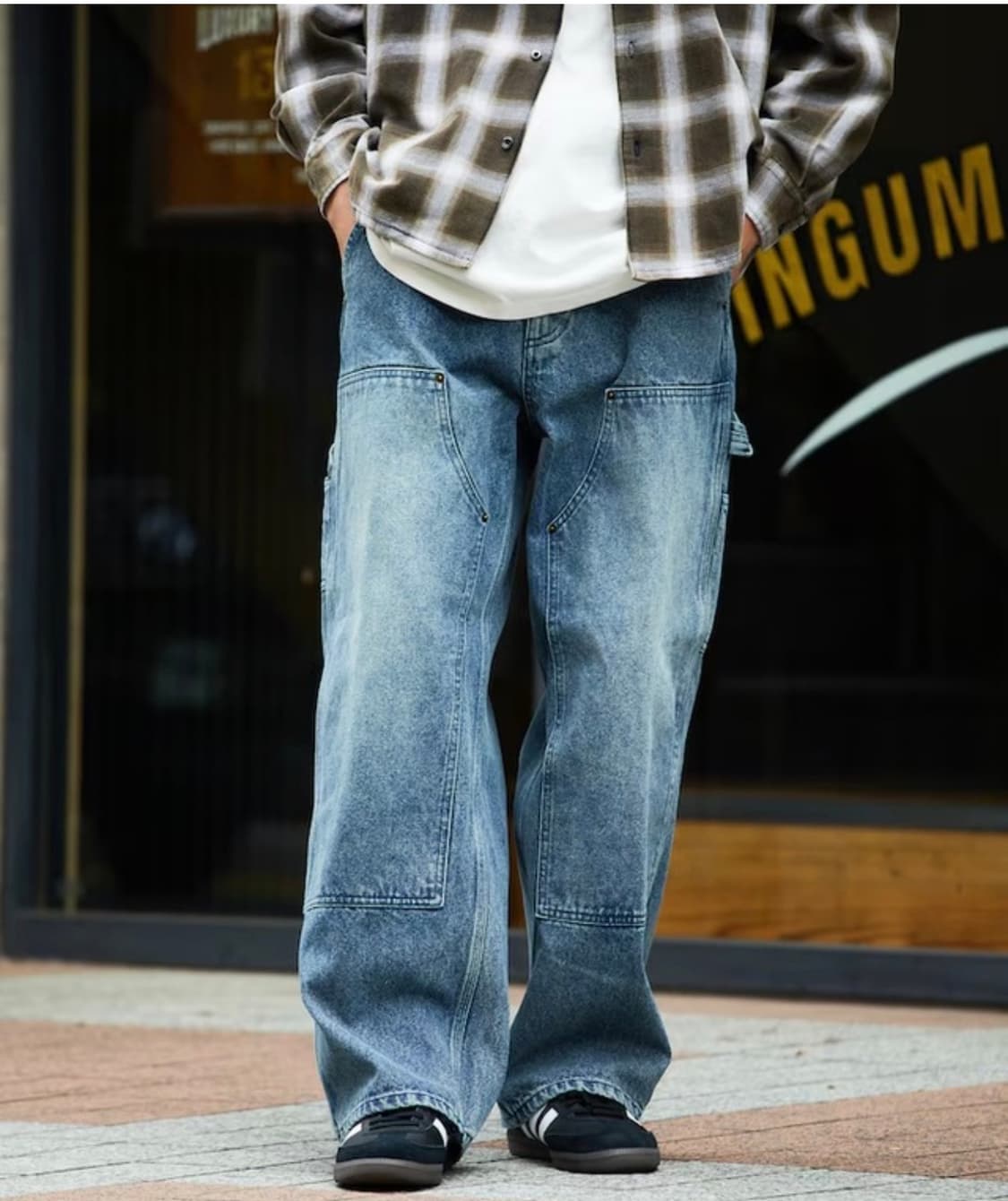 프릭스스토어 더블니 팬츠 상품이미지1