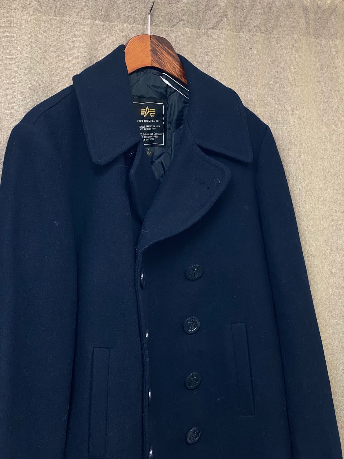 알파 인더스트리스 피 코트 상품이미지3