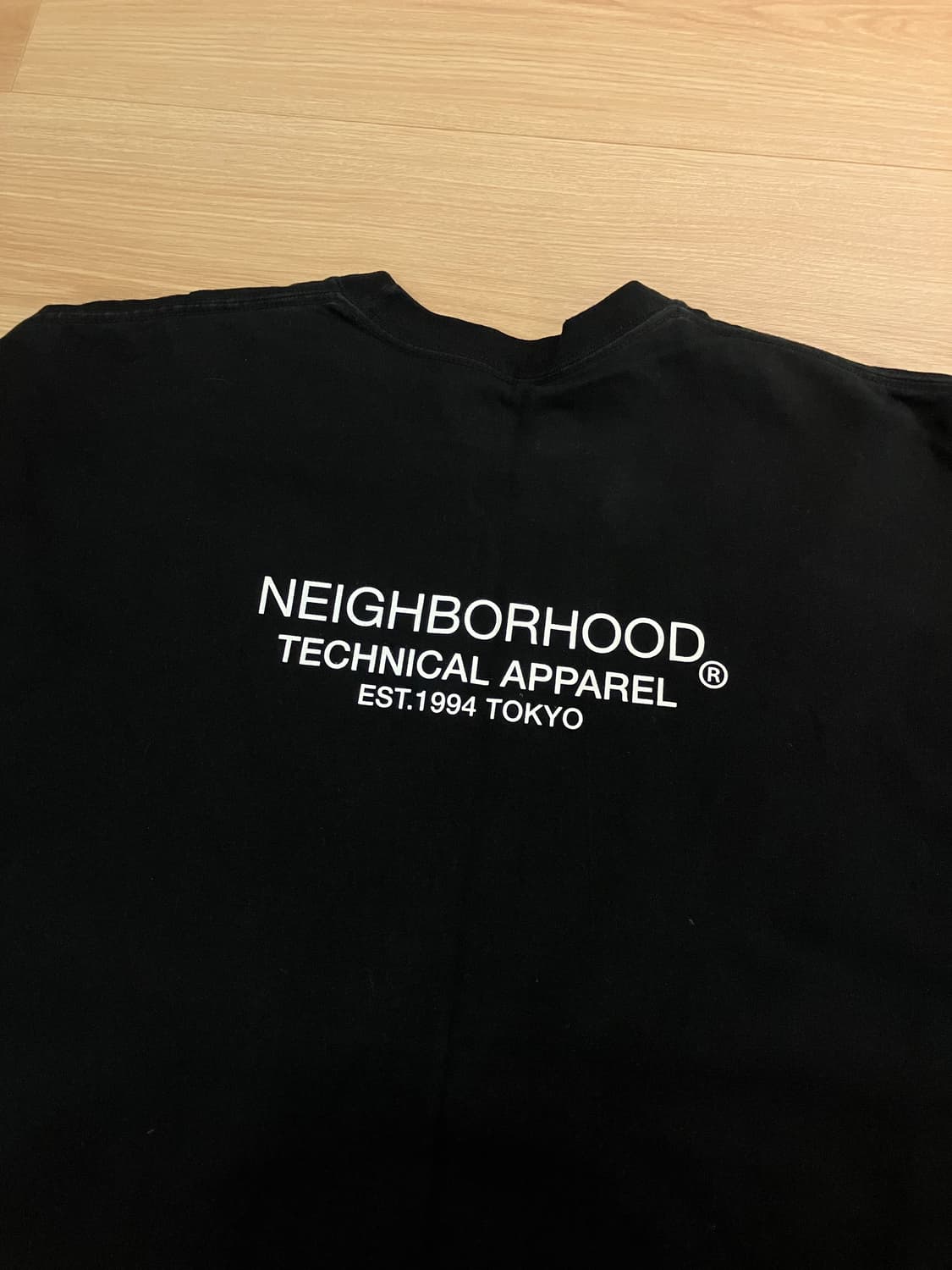 Neighborhood 네이버후드 해골 블랙 긴팔 상품이미지4