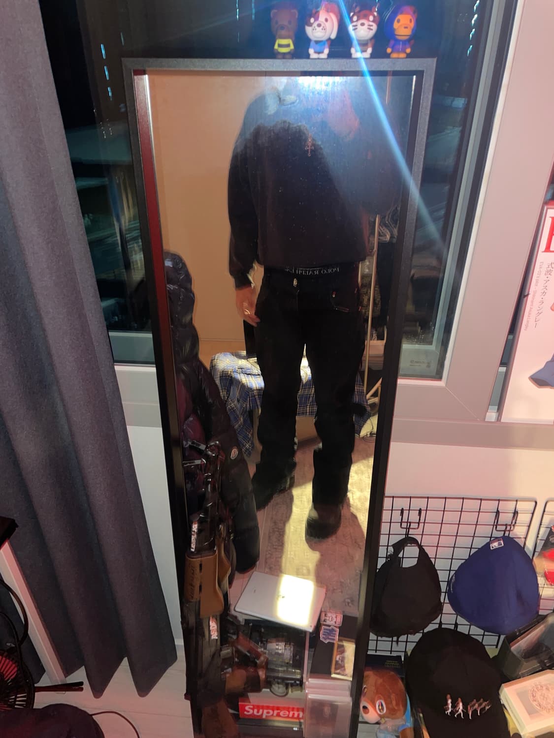 빈티지데미징 맨투맨 상품이미지3