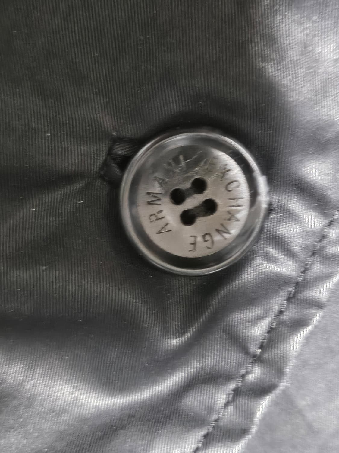 아르마니익스체인지 코팅 트랜치 자켓 L 상품이미지3