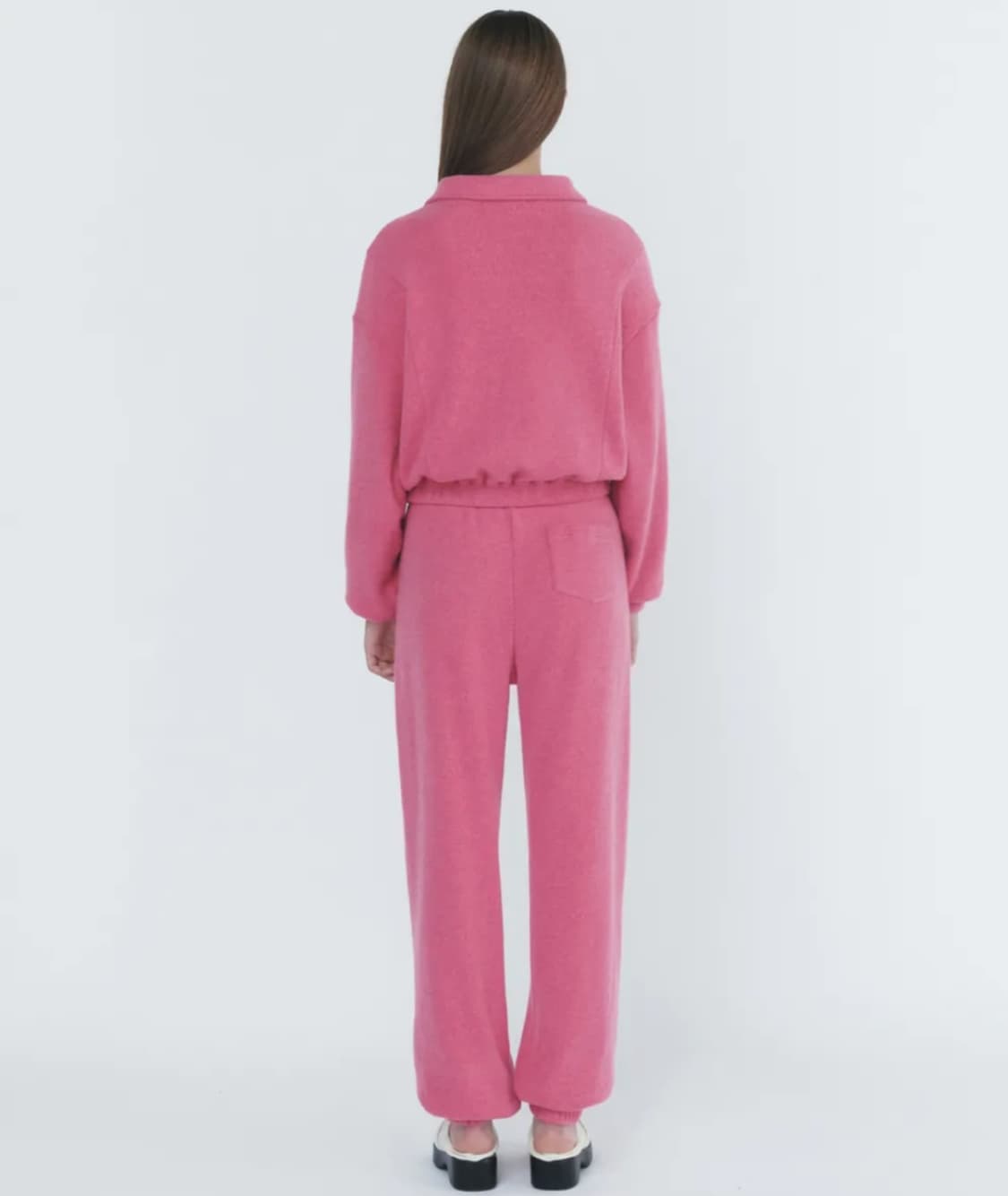 시티브리즈 플리스 밴딩팬츠 핫핑크 상품이미지5