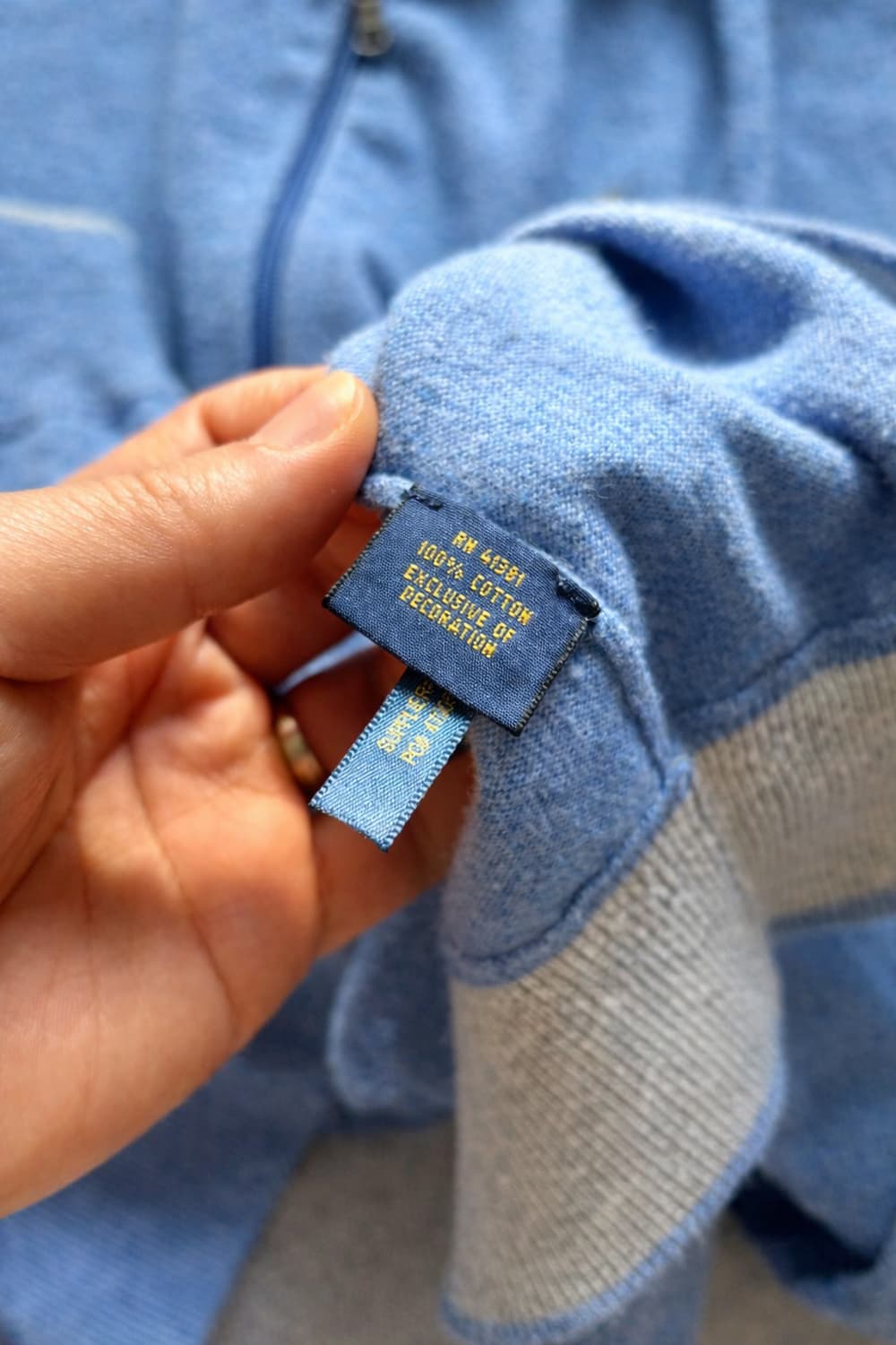 폴로 랄프로렌 후드 집업 니트 L 상품이미지8