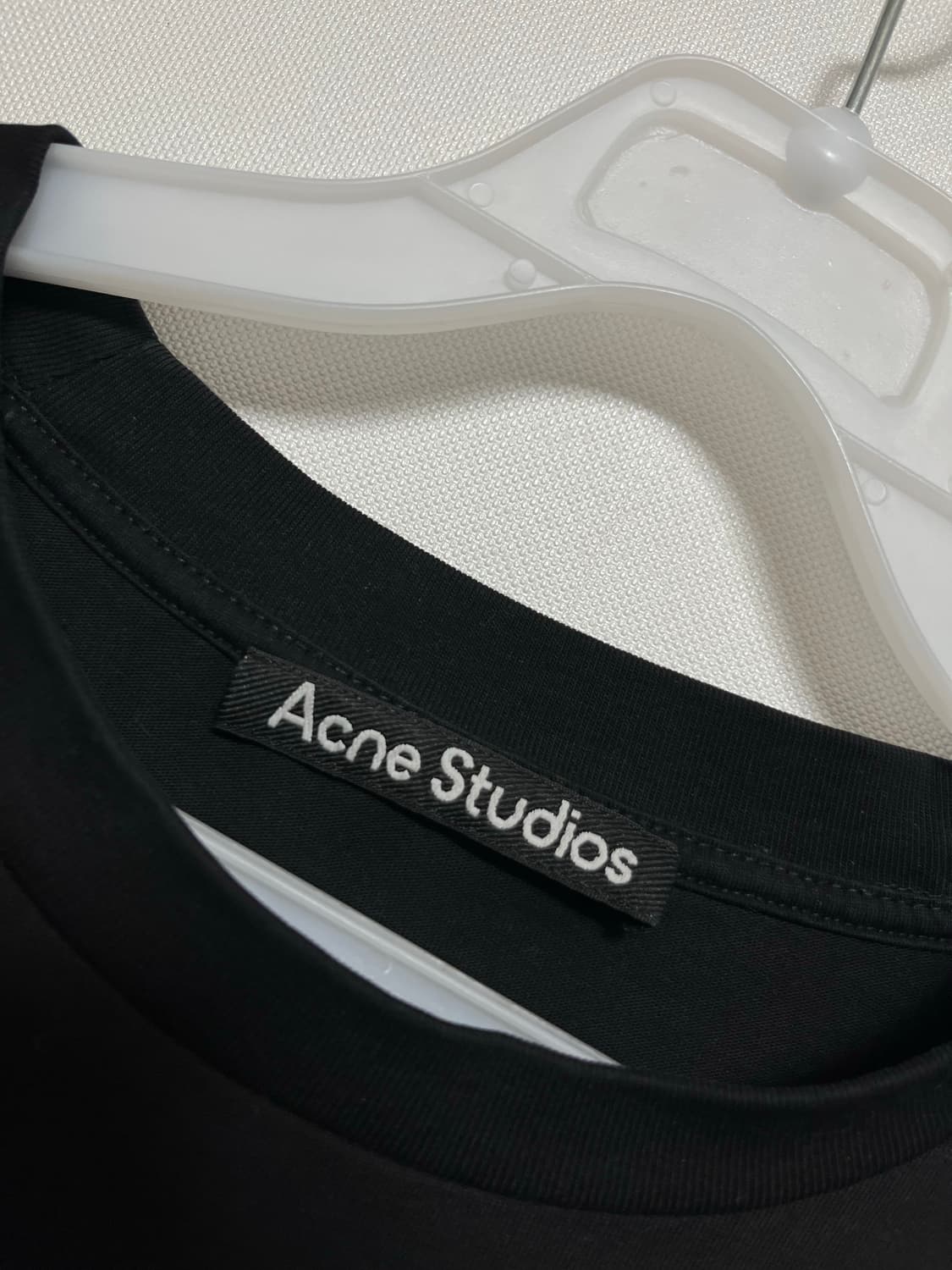 아크네 스튜디오 I Face U 블랙 티셔츠 xl 상품이미지2