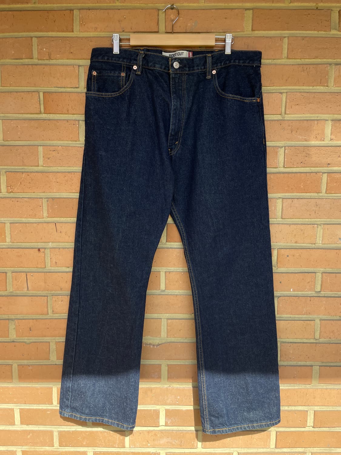 [38x30] 00s Levis 리바이스 517 부츠컷 진청 데님 상품이미지1