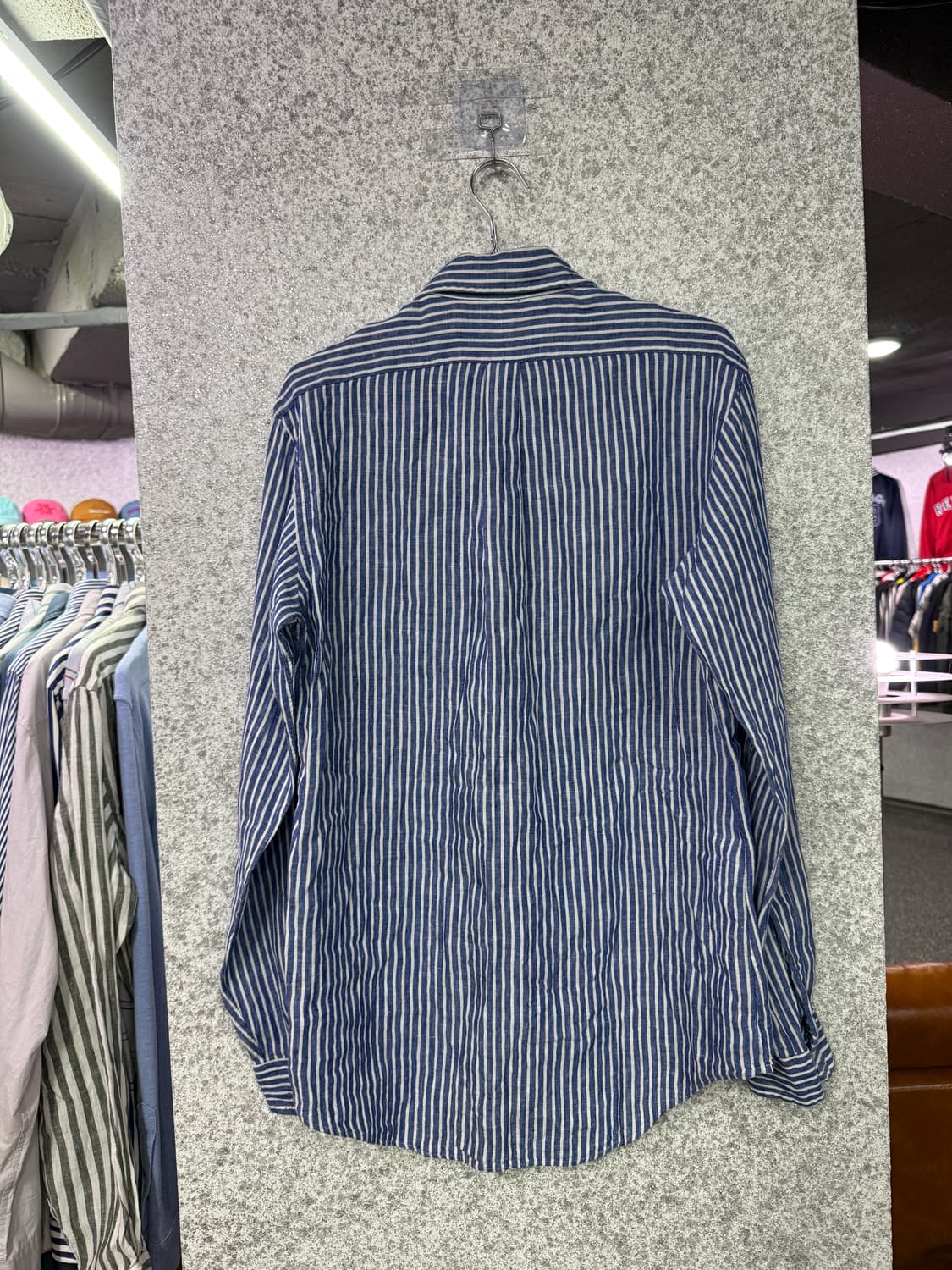 랄프로렌 클래식핏 스트라이프 셔츠 B4357 상품이미지3