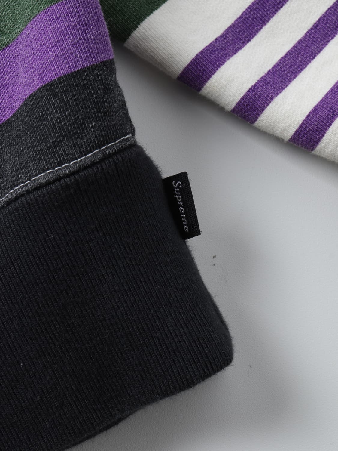 슈프림 Supreme Striped Hooded Sweatshirt 상품이미지6