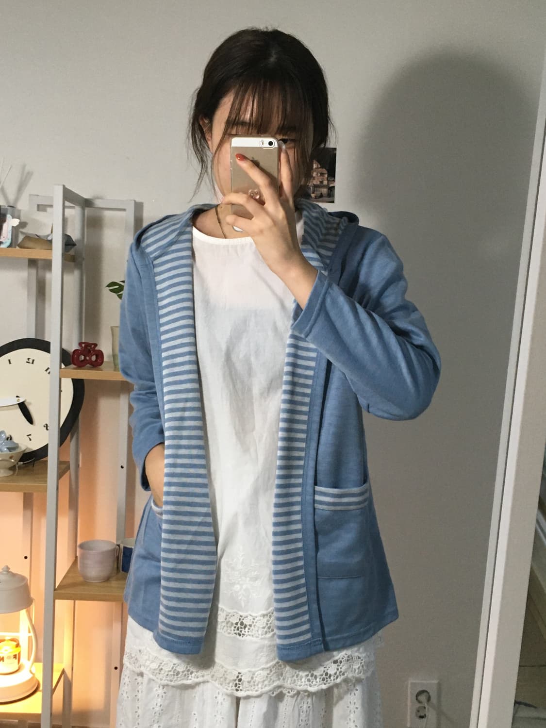 소다 스트라이프 후드자켓 상품이미지1