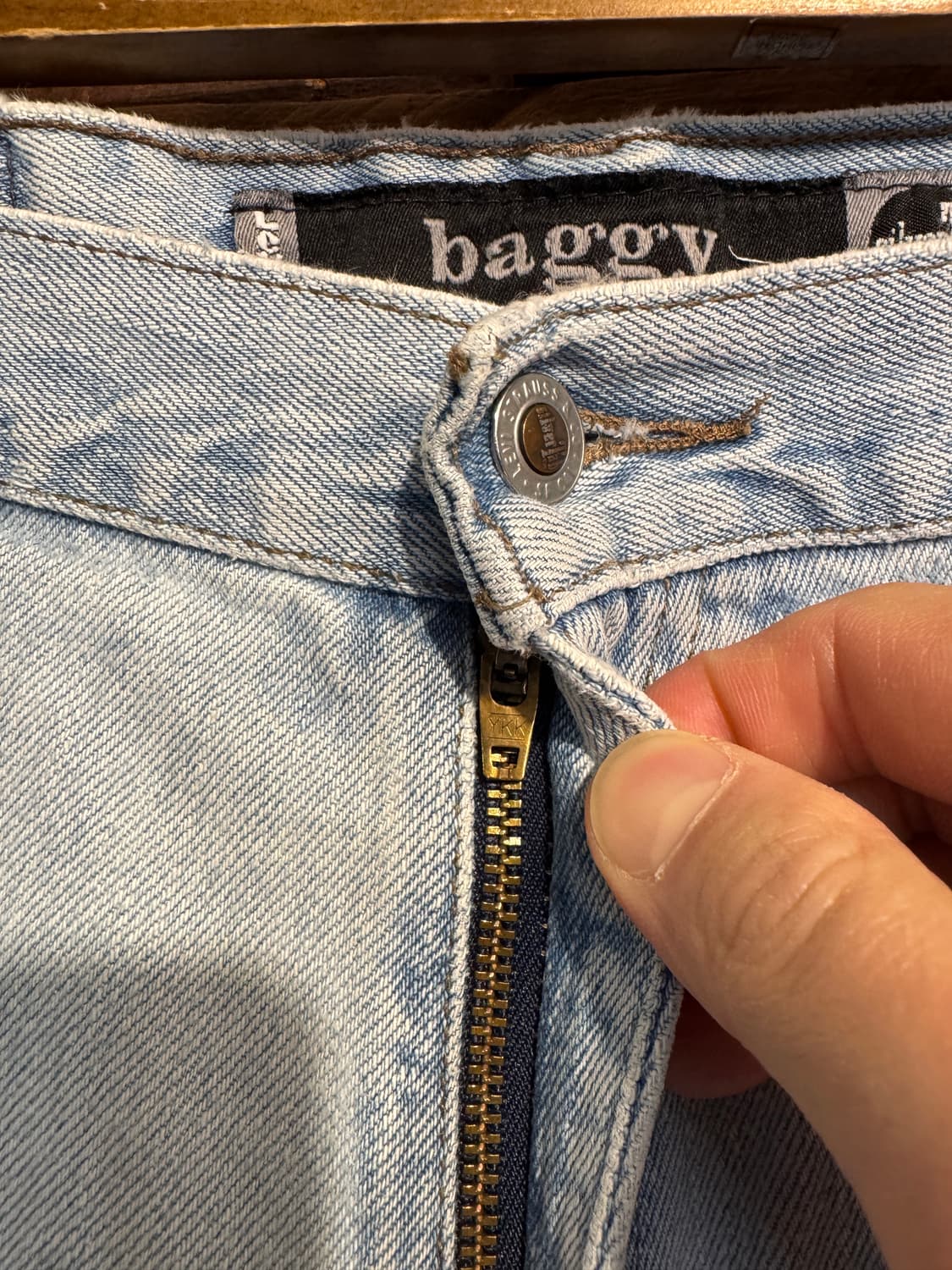 90s levis silvertab baggy denim pants 상품이미지5