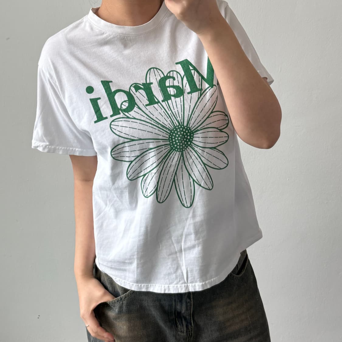 마르디메크르디 화이트 반팔 상품이미지2