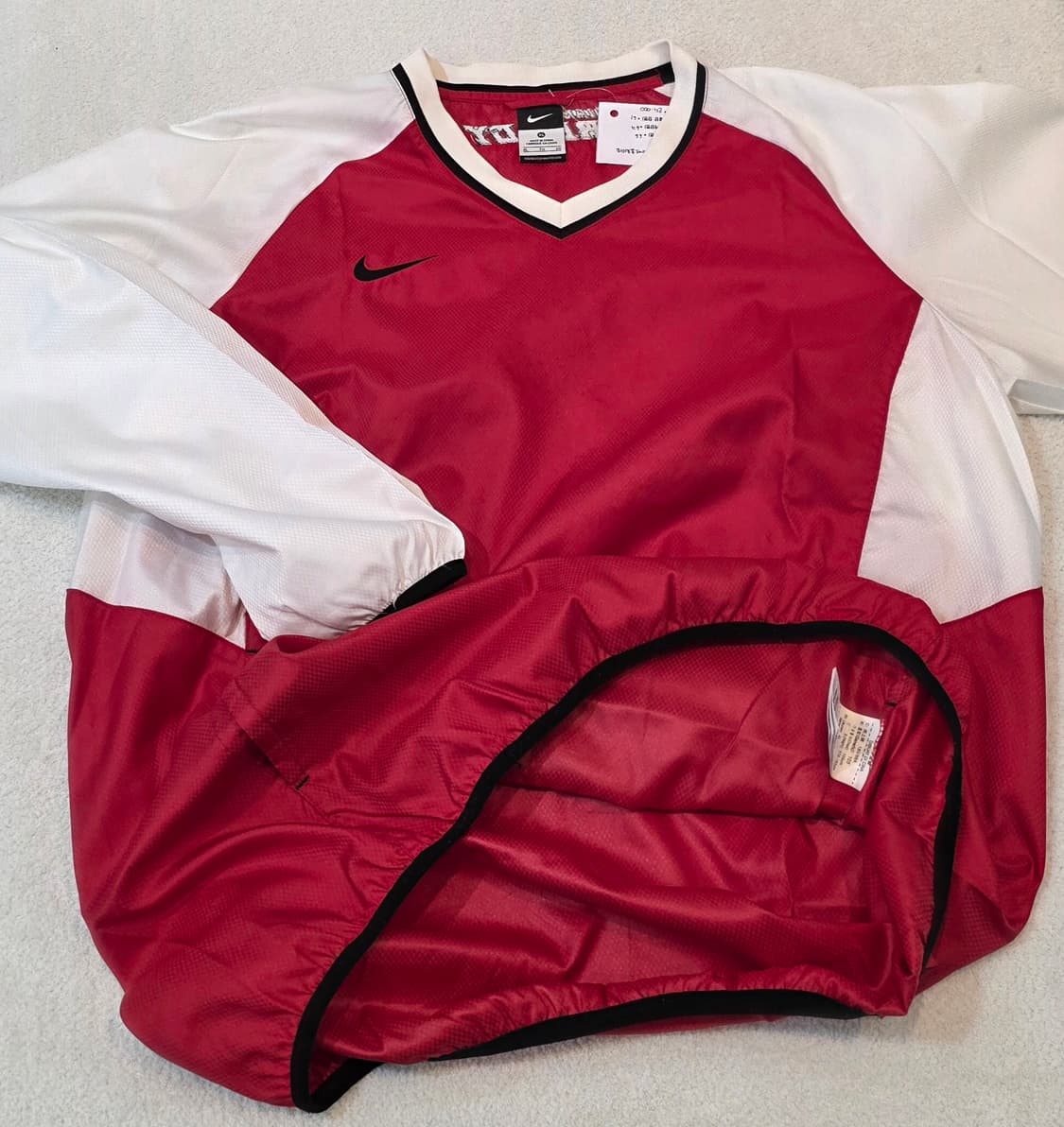 NIKE 나이키 UV 브이넥 경량 우븐 맨투맨 상품이미지3