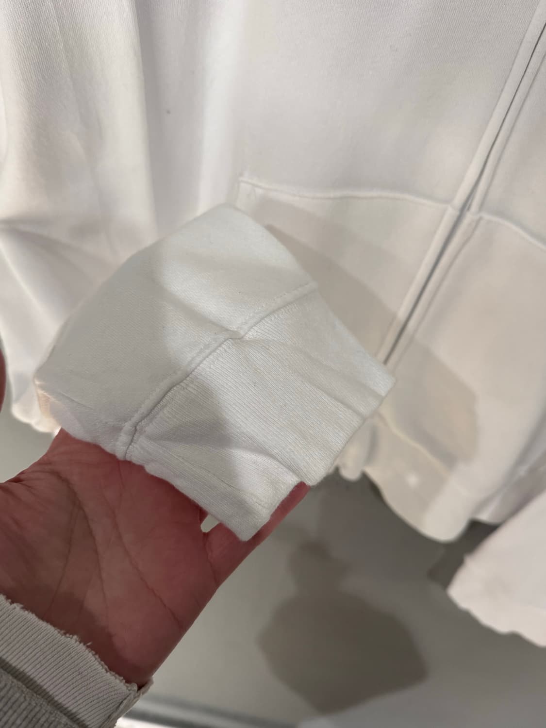 GAP 갭 화이트 후드집업 상품이미지4