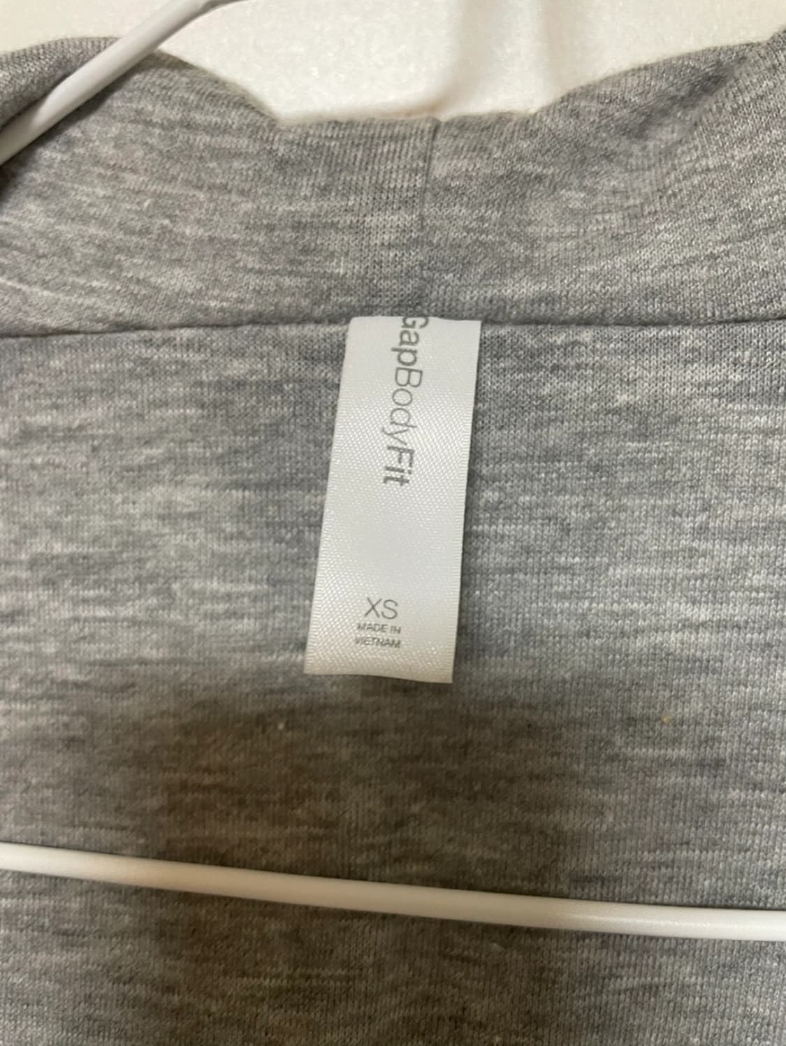 GAP Body Fit 은색 바람막이 XS 상품이미지4