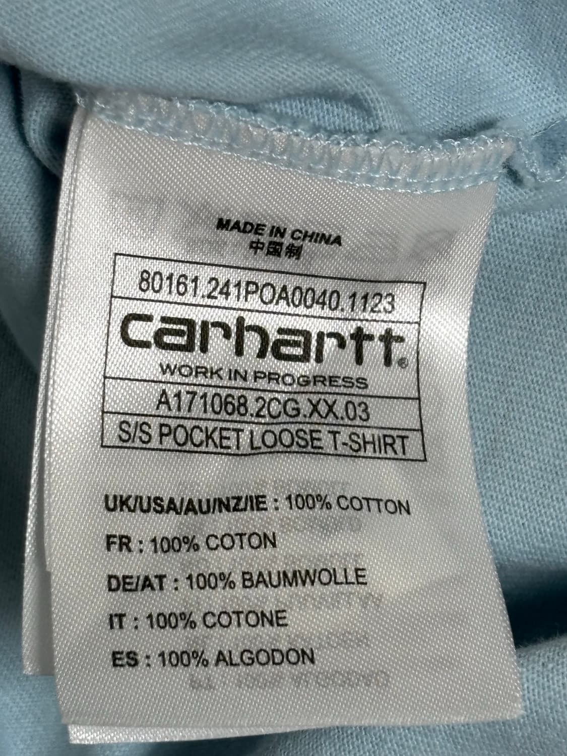 칼하트윕 반팔티셔츠 상품이미지4