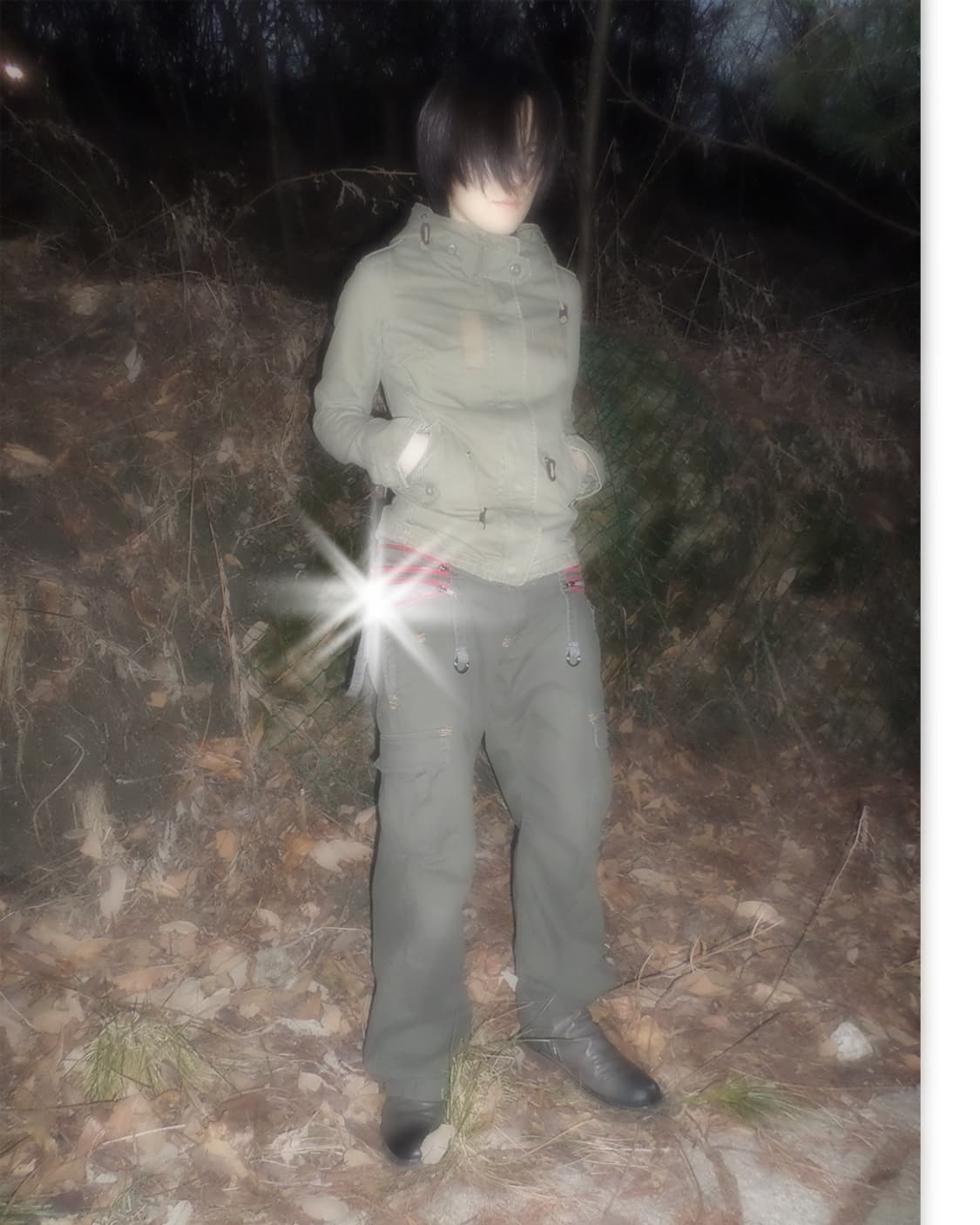 Moussy MILITARY LINE 에어포스 타입 후드 야상 상품이미지1