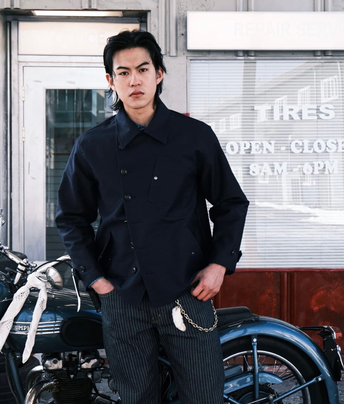 비디알 몰스킨 자켓 L 상품이미지3