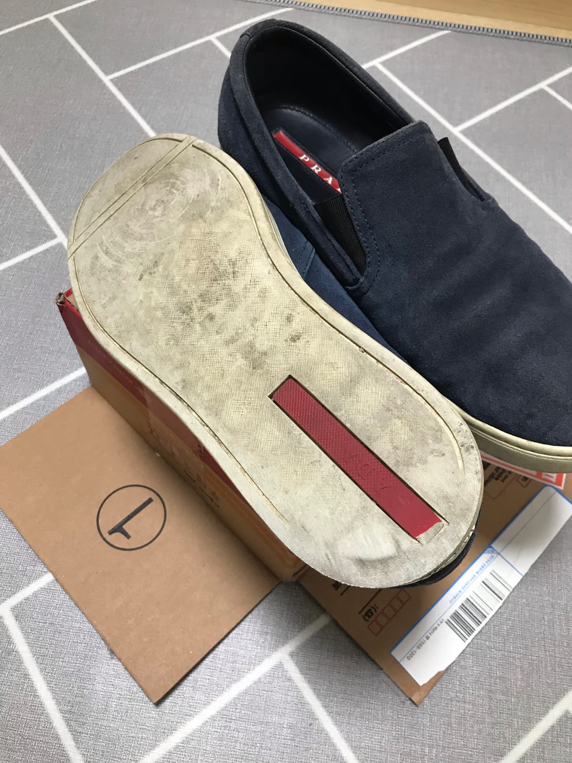 프라다 스니커즈 슬립온  상품이미지2