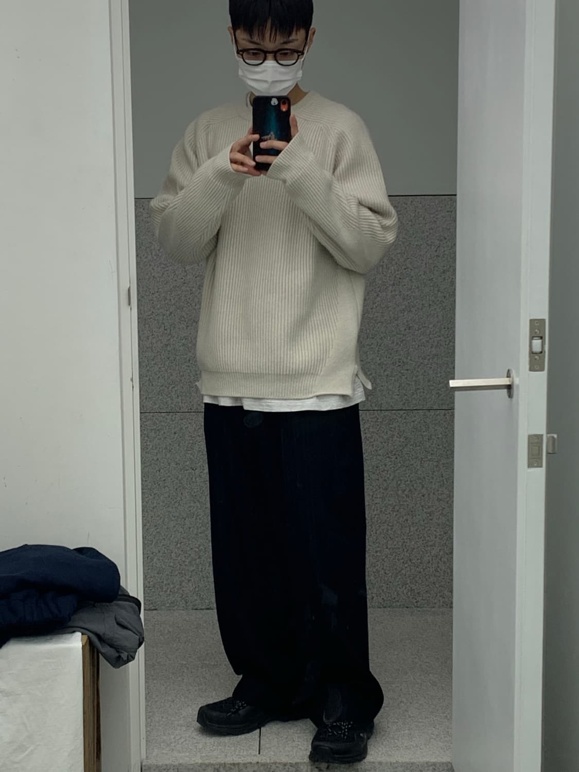 살로몬 xt-quest 2 adv 블랙 280(실사 270) 해칭룸 상품이미지3