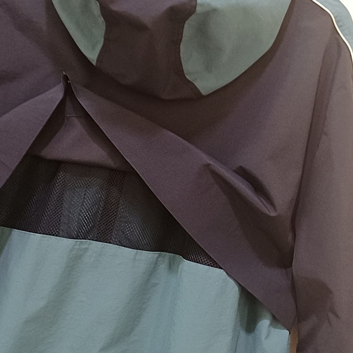 국내 메종키츠네 콘트라스트 윈드브레이커 후드 자켓 남성 XL 사랑봉봉 상품이미지5