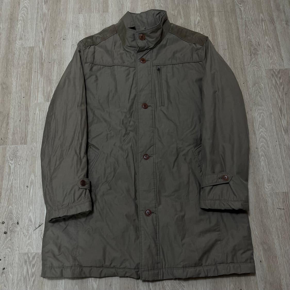 올젠 남성 싱글 트렌치코트 XXL/110 상품이미지1