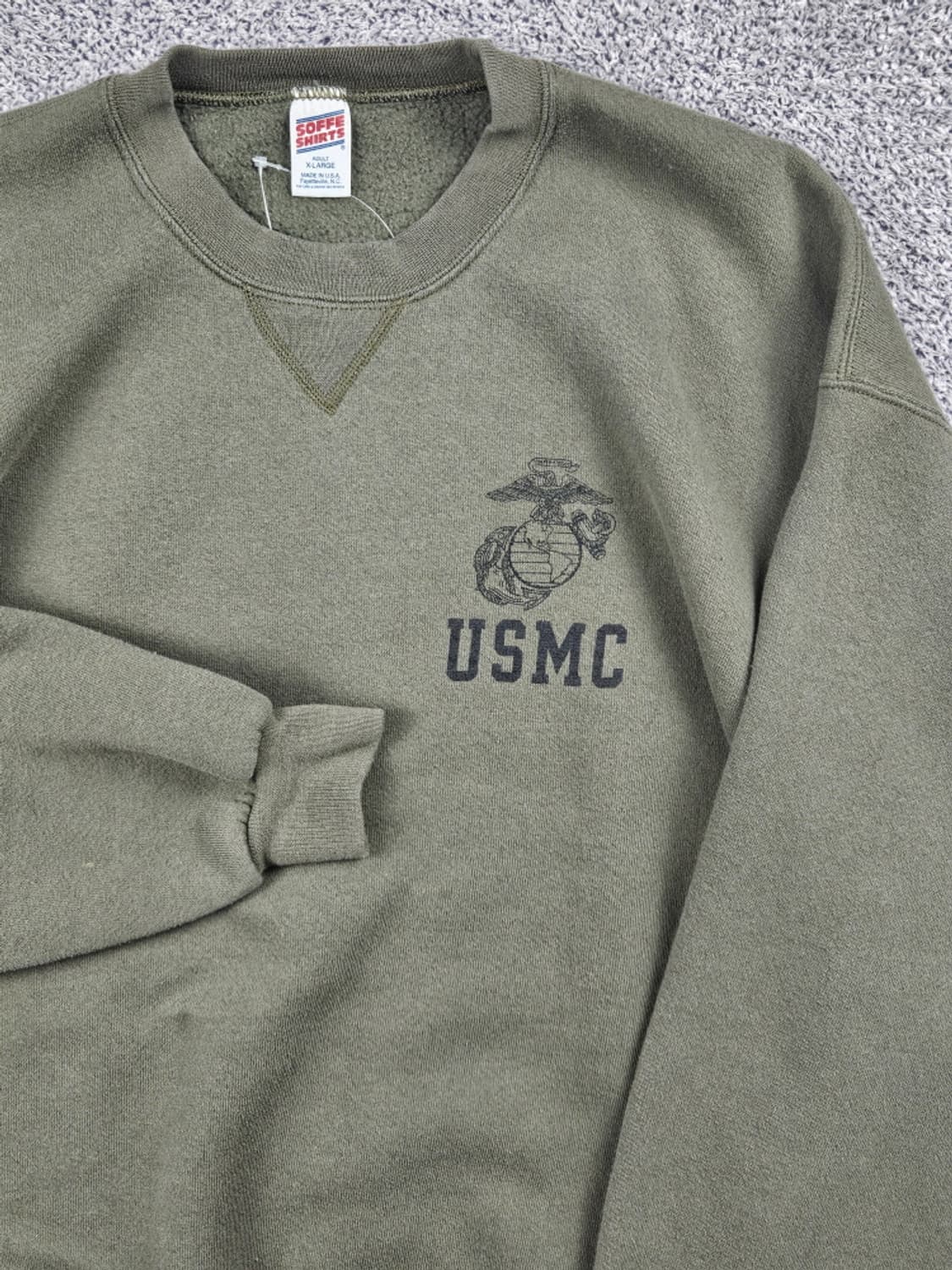 USA SOFFE USMC 헤비웨이트 크루넥 맨투맨 (XL)/ 10476 상품이미지6