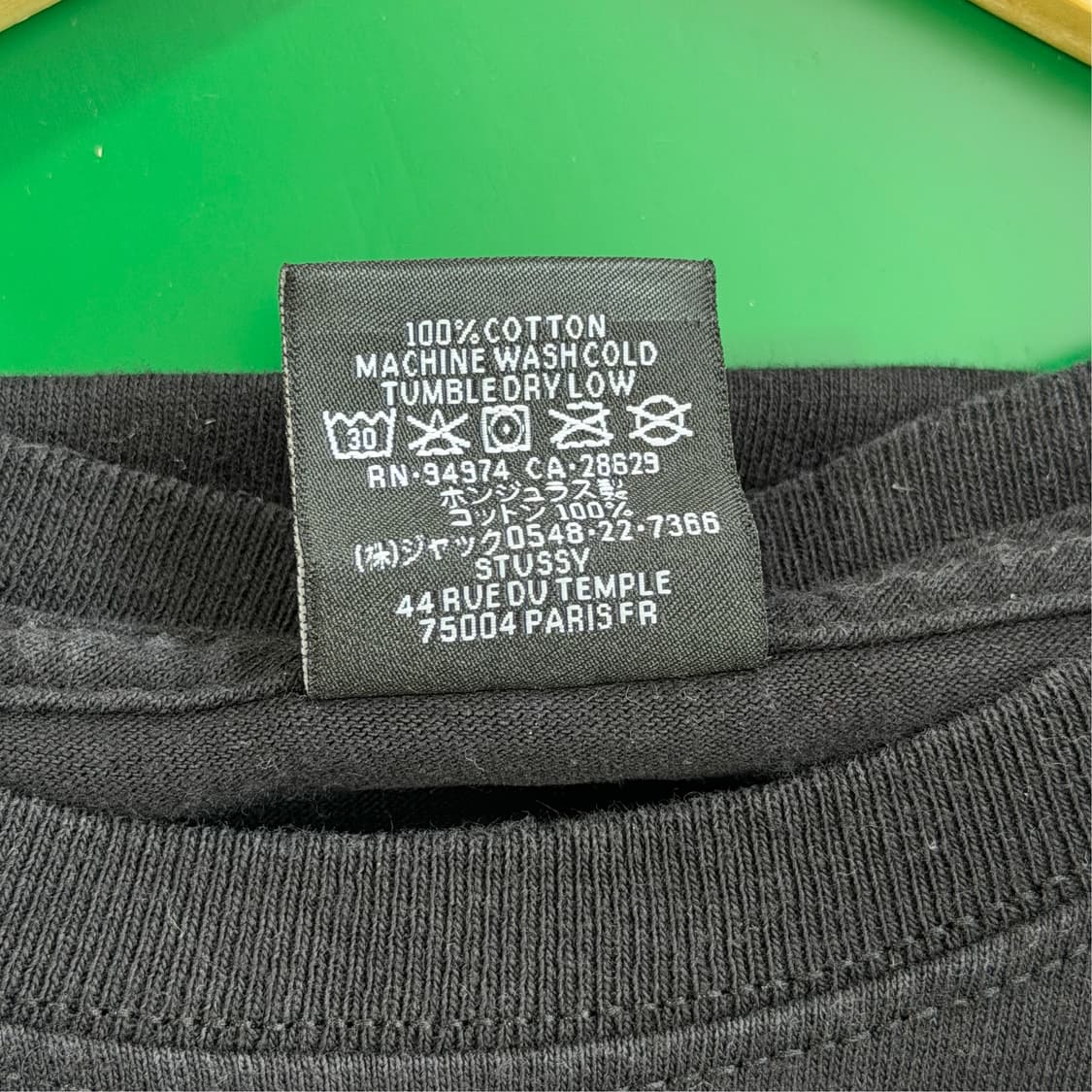 [L] Stussy 스투시 월드투어 티셔츠 상품이미지7