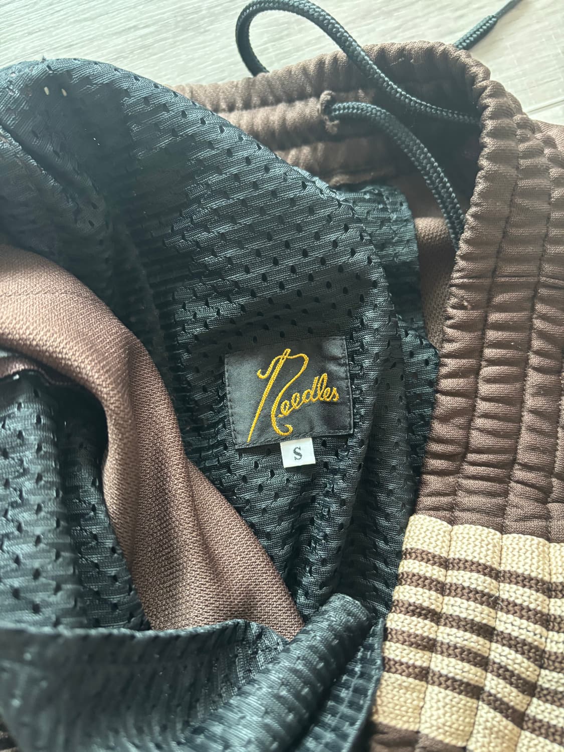 [s] 니들스 트랙팬츠 스트레이트핏 브라운 상품이미지6