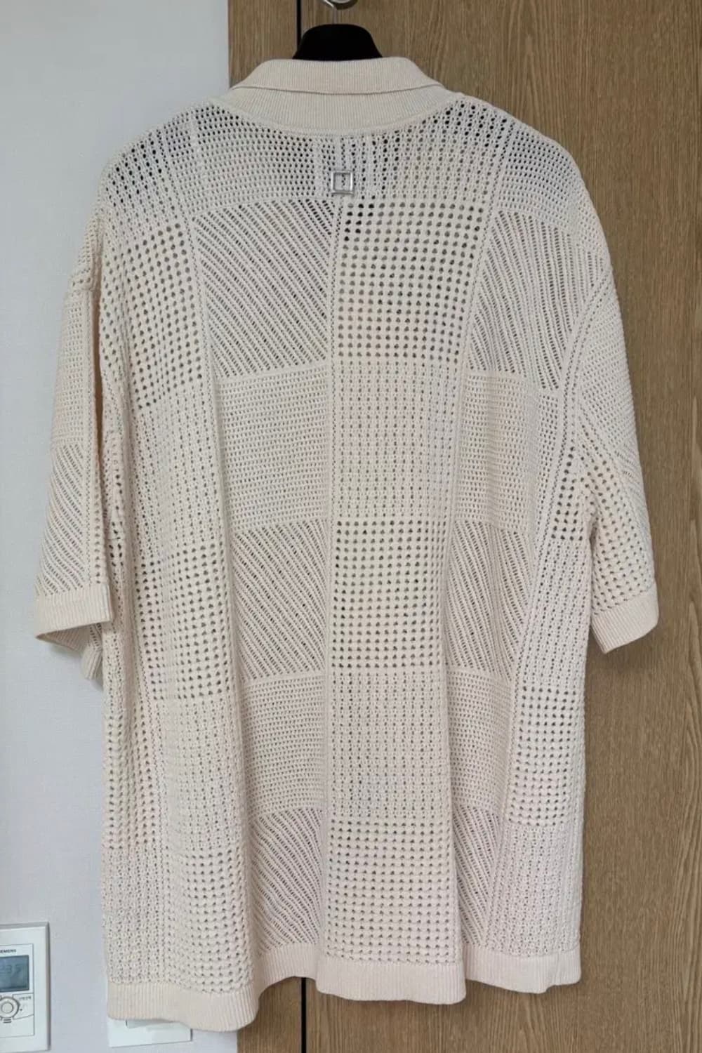 (52) 25ss 우영미 크로셰 숏슬리브 가디건 - 아이보리 상품이미지5