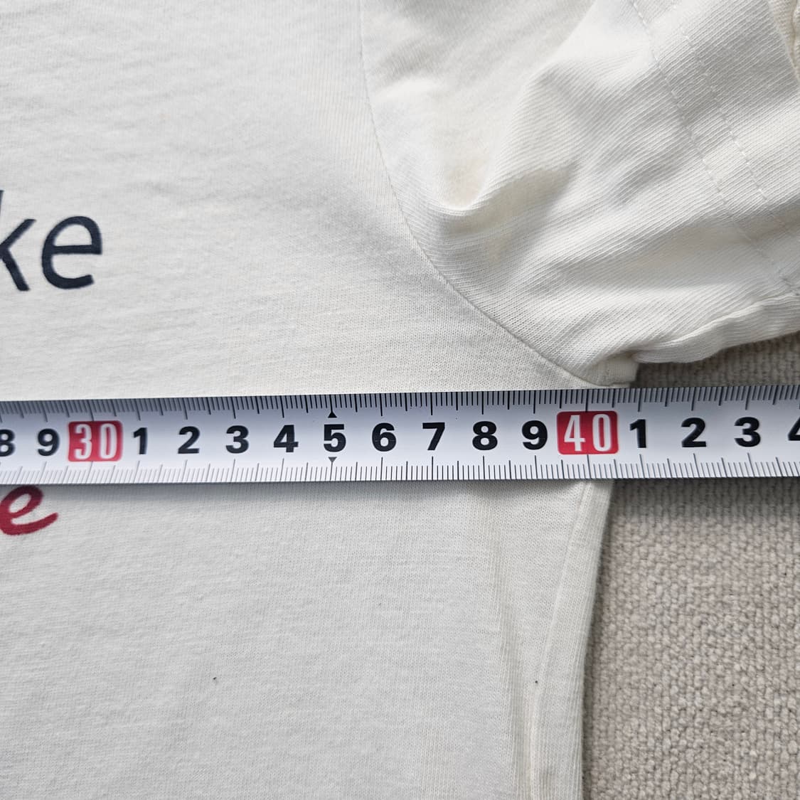 90 로엠 여성 프린팅 라운드넥 반팔티 0403Y 상품이미지6