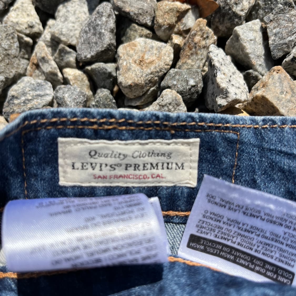 리바이스 LOT 569 빅E  프리미엄 데님 (실측확인) 상품이미지4