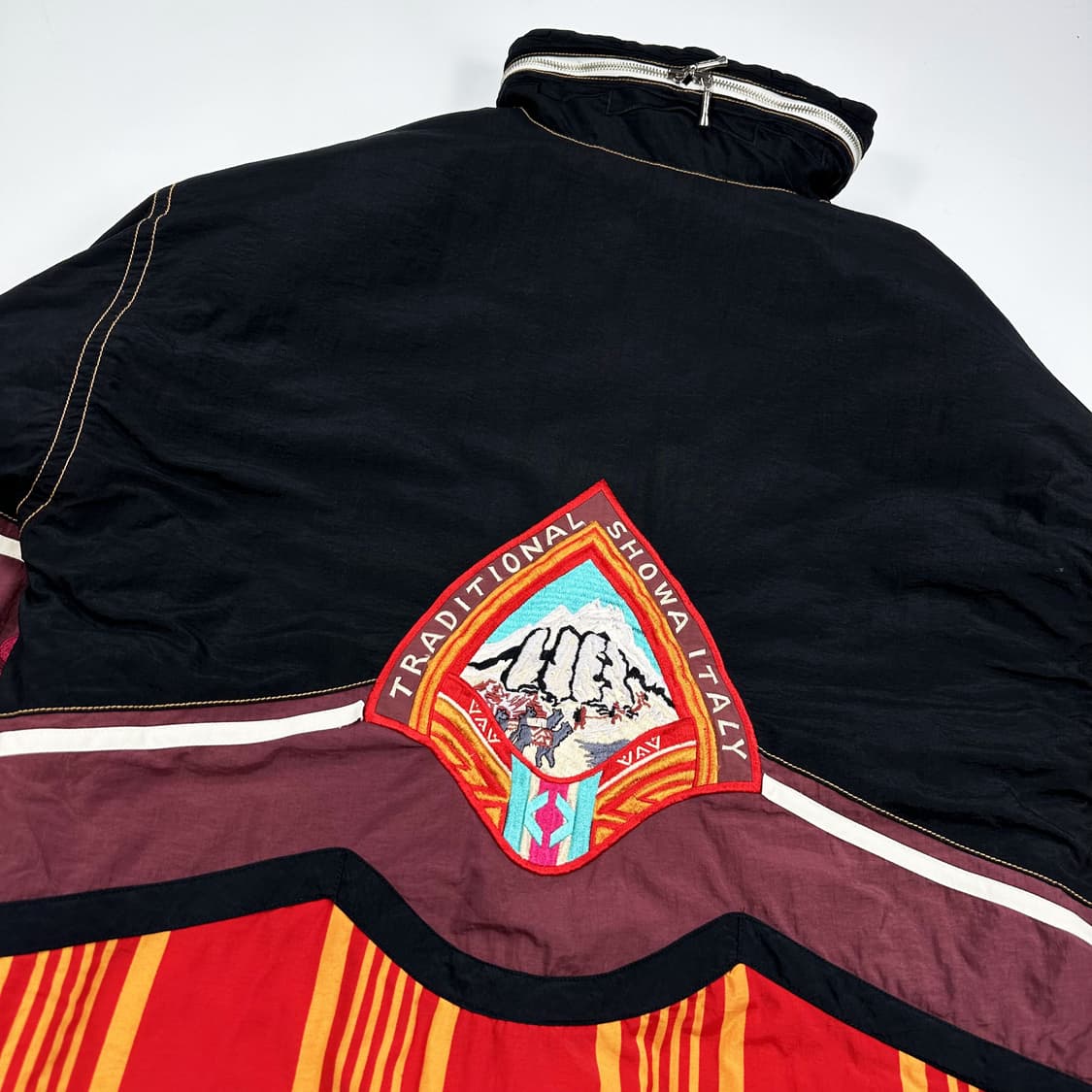 VTG 빈티지 인디언 블랙 반집업 바시티 자켓 (XXL) 상품이미지6