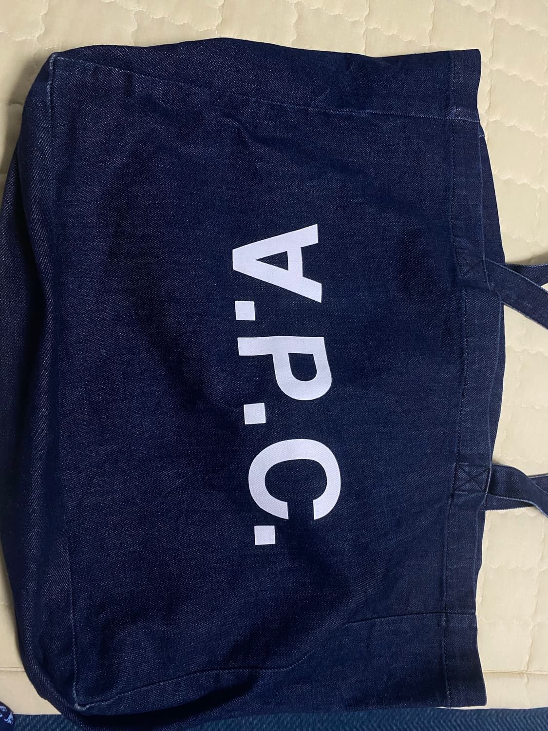 A.P.C. 아페쎄 다니엘라 쇼핑백 인디고 상품이미지2