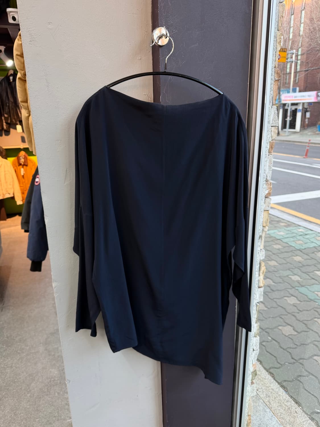 42/ 요지야마모토 실크 슬리브 긴팔 상품이미지2