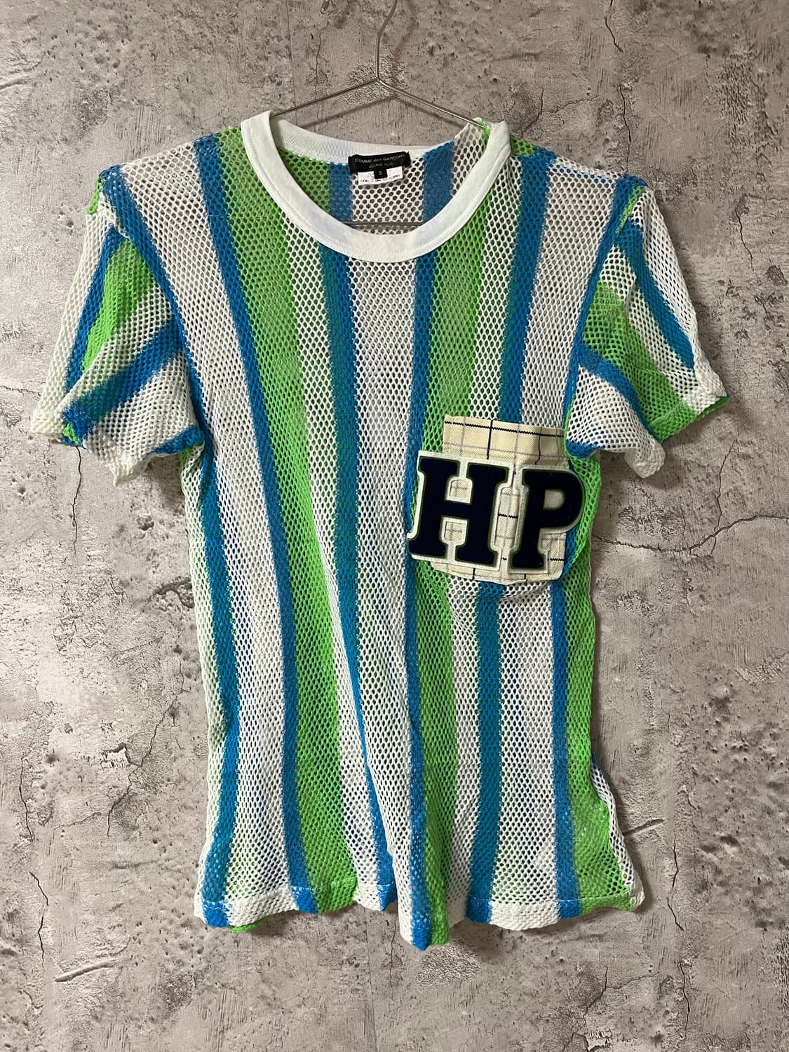 꼼데가르송 옴므 플러스 메쉬 반팔 상품이미지2