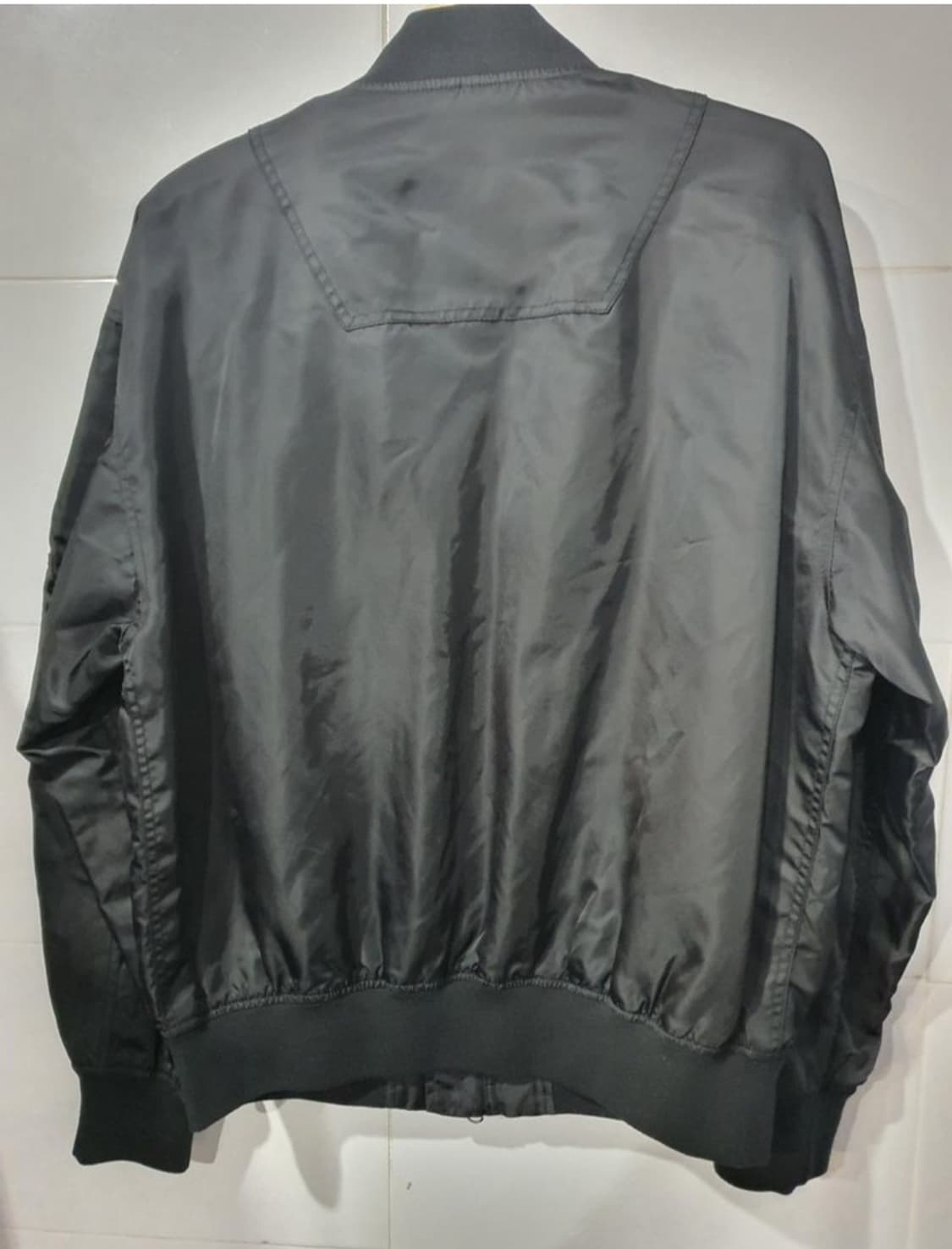 Jeep 블랙 봄버 자켓 상품이미지5