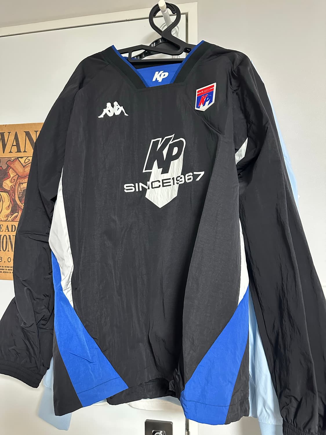 카파 SPIRIT OF FOOTBALL 긴팔 우븐 저지 블랙 XL 상품이미지1