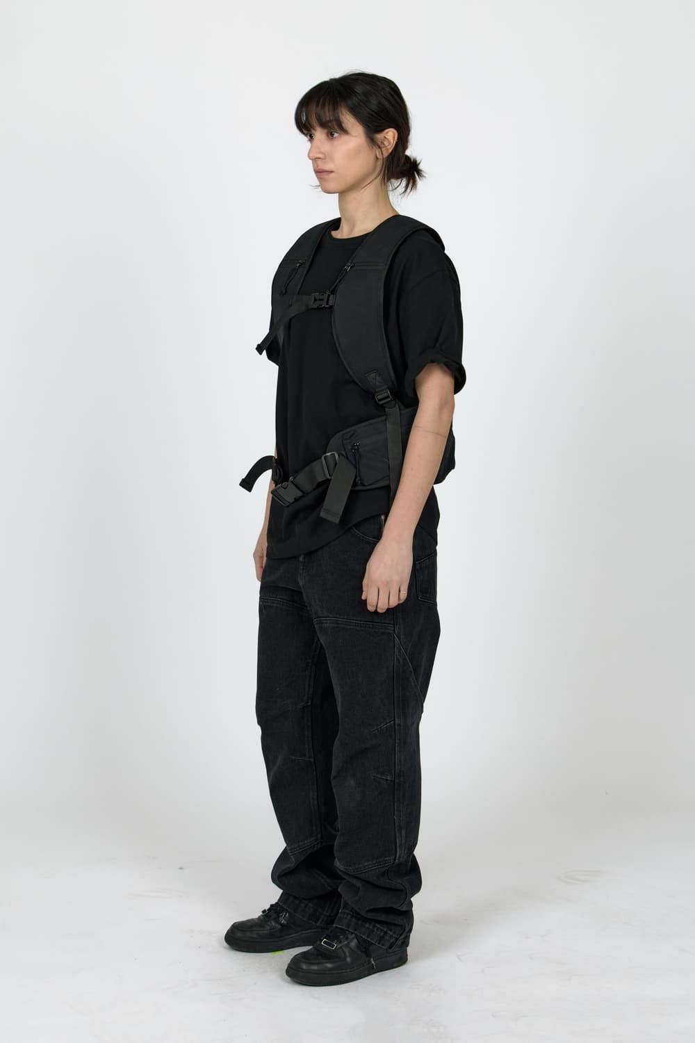 MPa CHEST BELT BAG (BLACK) 상품이미지2