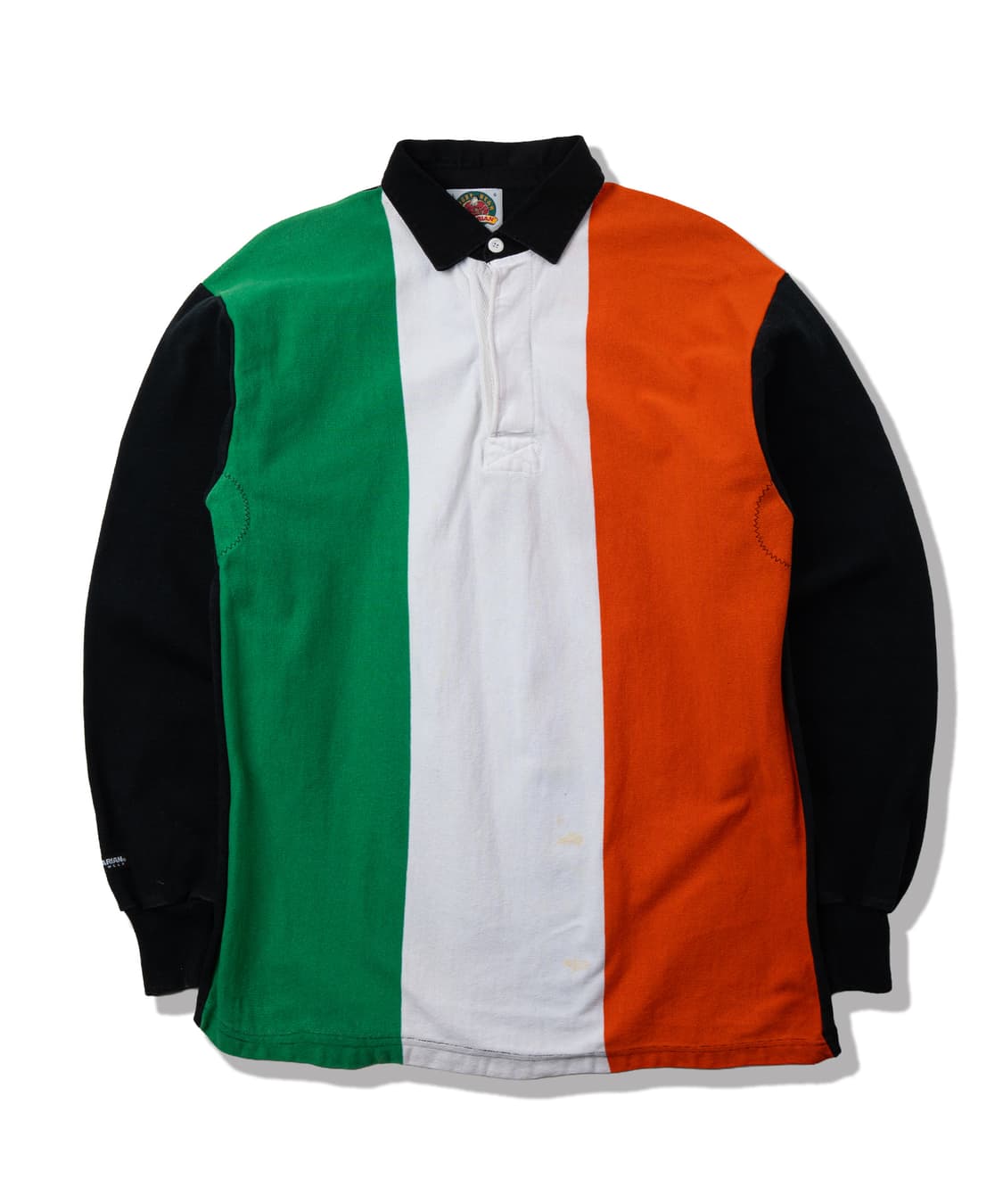 (105) 90's 바바리안 "아일랜드 플래그" 헤비 럭비 져지 상품이미지1